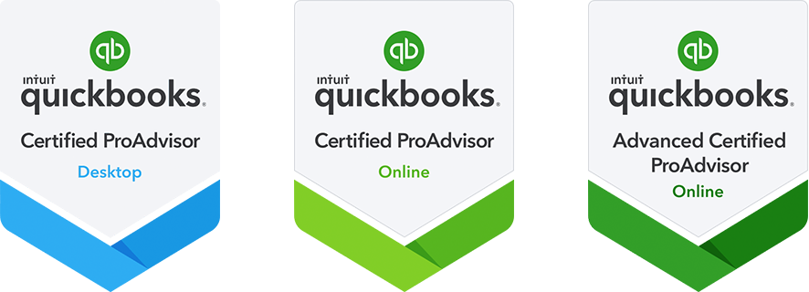 Quickbooks ProAdvisor Certified